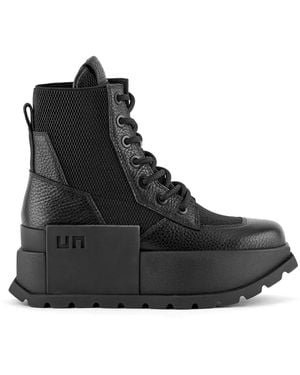United Nude Lace-Up Boots - Black