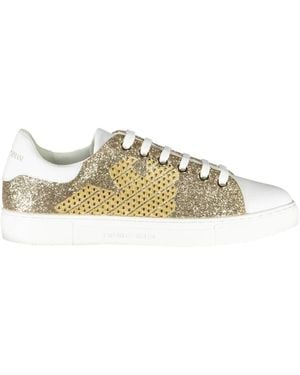 Emporio Armani Polyester Sneaker - Metallic