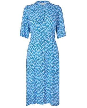 Lolly's Laundry Shirt Dresses - Blue