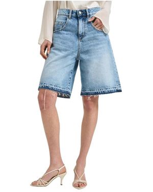 ICON DENIM Denim Shorts - Blue