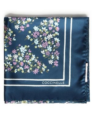 Coccinelle Silky Scarves - Blue