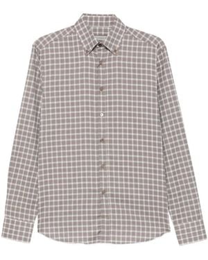 Canali Casual Shirts - Gris