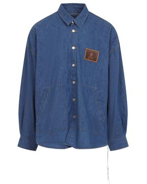 MASTERMIND WORLD Casual Shirts - Blu