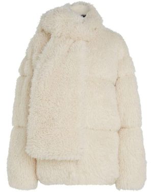 KARL LAGERFELD Faux Fur & Shearling Jackets - Natural