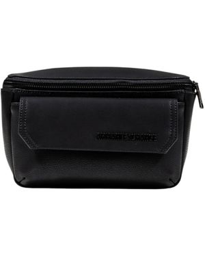 ARMANI EXCHANGE Stilvolle Crossbody Gürteltasche - Schwarz