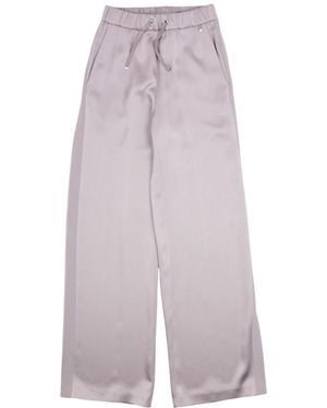 Herno Wide Trousers - Viola