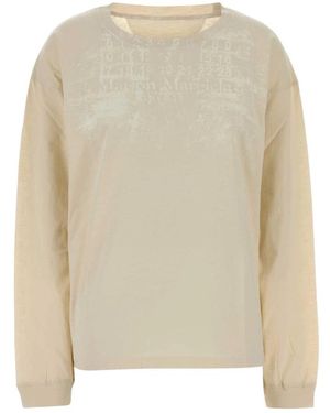 Maison Margiela Long Sleeve Tops - Natural