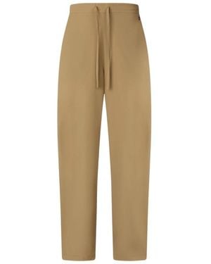Save The Duck Straight Pants - Natural