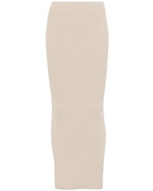 Max Mara Maxi Skirts - Natural