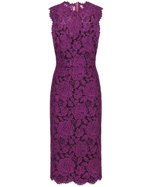 Dolce & Gabbana Midi Dresses - Violet