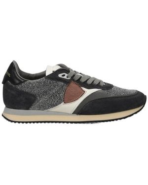 Philippe Model Schoenen ,Veelkleurig ,Blville Low - Zwart