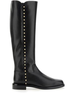Stuart Weitzman High Boots - Negro