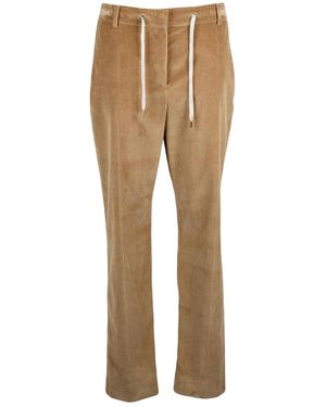 Eleventy Straight Trousers - Neutro