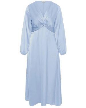 Kaffe Kcjamie Knot Dress - Blauw