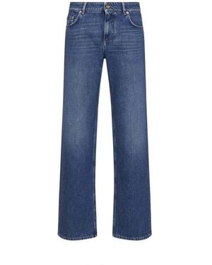 Dolce & Gabbana Straight Jeans - Azul
