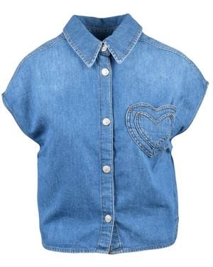 Moschino Denimhemd - Blau
