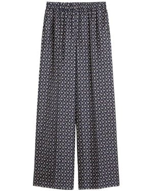 Max Mara Wide Broeken - Grijs