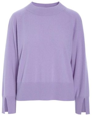 Bitte Kai Rand Rundhals-Strickware - Lila