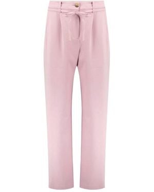 Samsøe & Samsøe Straight Trousers - Pink