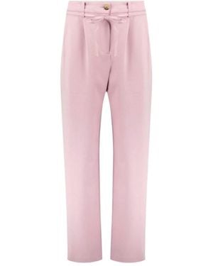 Samsøe & Samsøe Straight Trousers - Pink