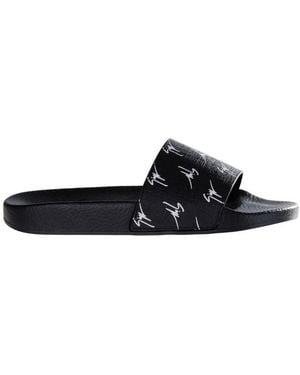 Giuseppe Zanotti Sliders - Black