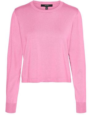 Vero Moda Round-Neck Knitwear - Pink