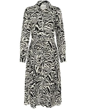 Part Two Shelbypw Shirt Dress - Zwart