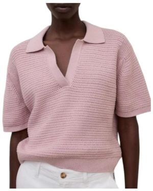Ecoalf V-Neck Knitwear - Rosa