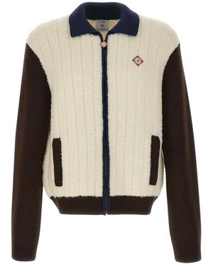 CASABLANCA Café Culture Jacket - Wit