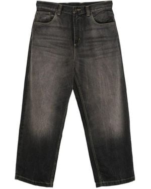 Carhartt Jeans ,Zwart ,Katoen Brandon Pant - Grijs