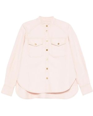 forte_forte Denim Shirts - Rosa