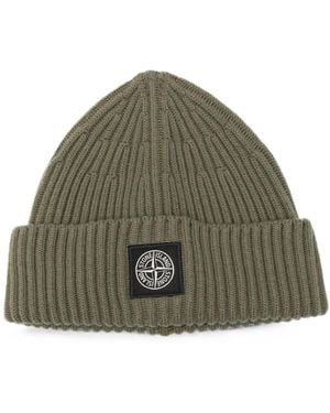 Stone Island Beanies - Grün