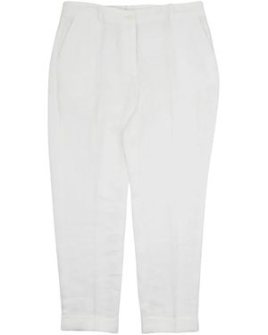 P.A.R.O.S.H. Broeken ,Cropped Broek - Wit