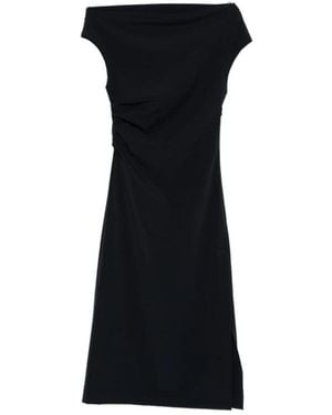 P.A.R.O.S.H. Midi Dresses - Black