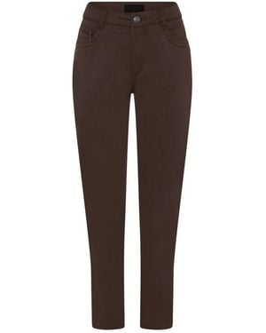 Cro Cropped Trousers - Brown