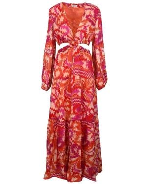 Dondup Maxi Dresses - Rojo