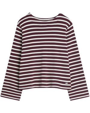 Cinque Long Sleeve T-Shirts - Purple