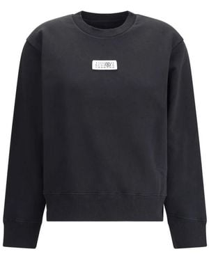 MM6 by Maison Margiela Sweatshirts - Blue
