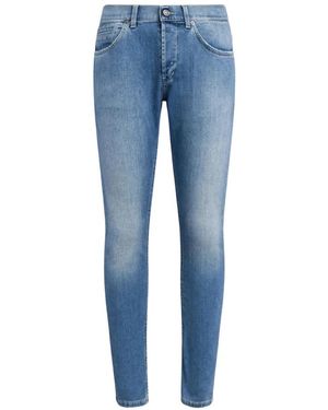 Dondup Jeans ,Blauw ,Denim Jeans George-Ds 0389U-Md 4