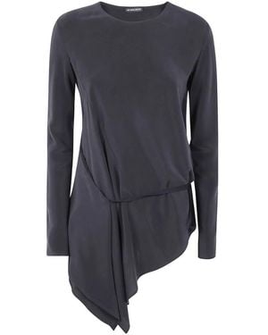 Ann Demeulemeester Long Sleeve Tops - Azul