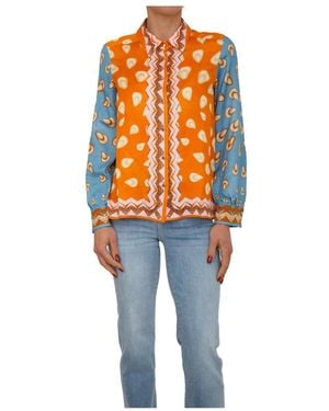 iBlues Camicia Arancione - Blauw