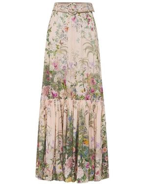 CAMILLA Maxi Skirts - Natural