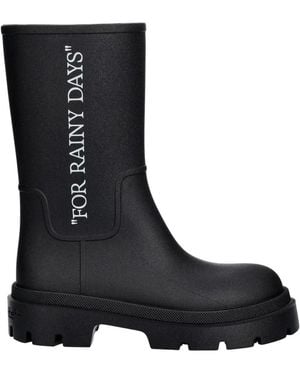 Off-White c/o Virgil Abloh Rain Boots - Schwarz