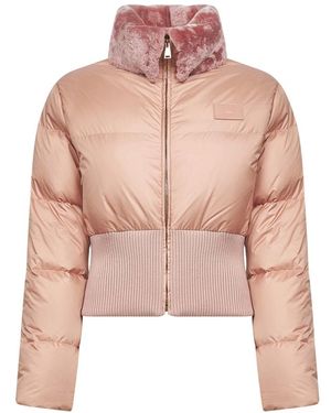 Fendi Winter Jackets - Pink