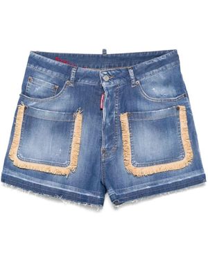 DSquared² Denim Shorts - Blue