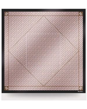 Max Mara Silky Scarves - Violet