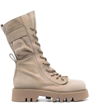 JW Anderson Lace-Up Boots - Neutre