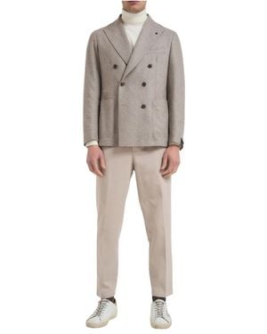 Tagliatore Kostuums ,Wol Formele Blazers - Grijs