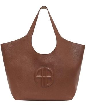Anine Bing T-Shirts - Marron