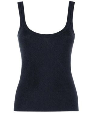 Nenette Sleeveless Tops - Azul